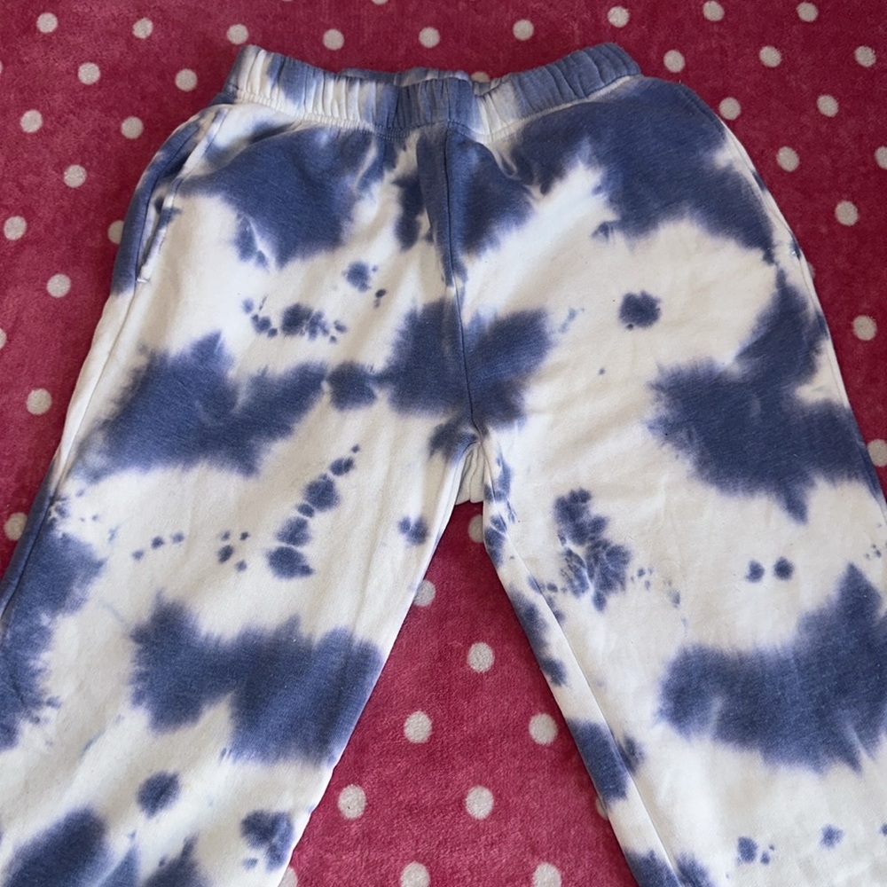 Target Blue/White Tie Dye Sweats